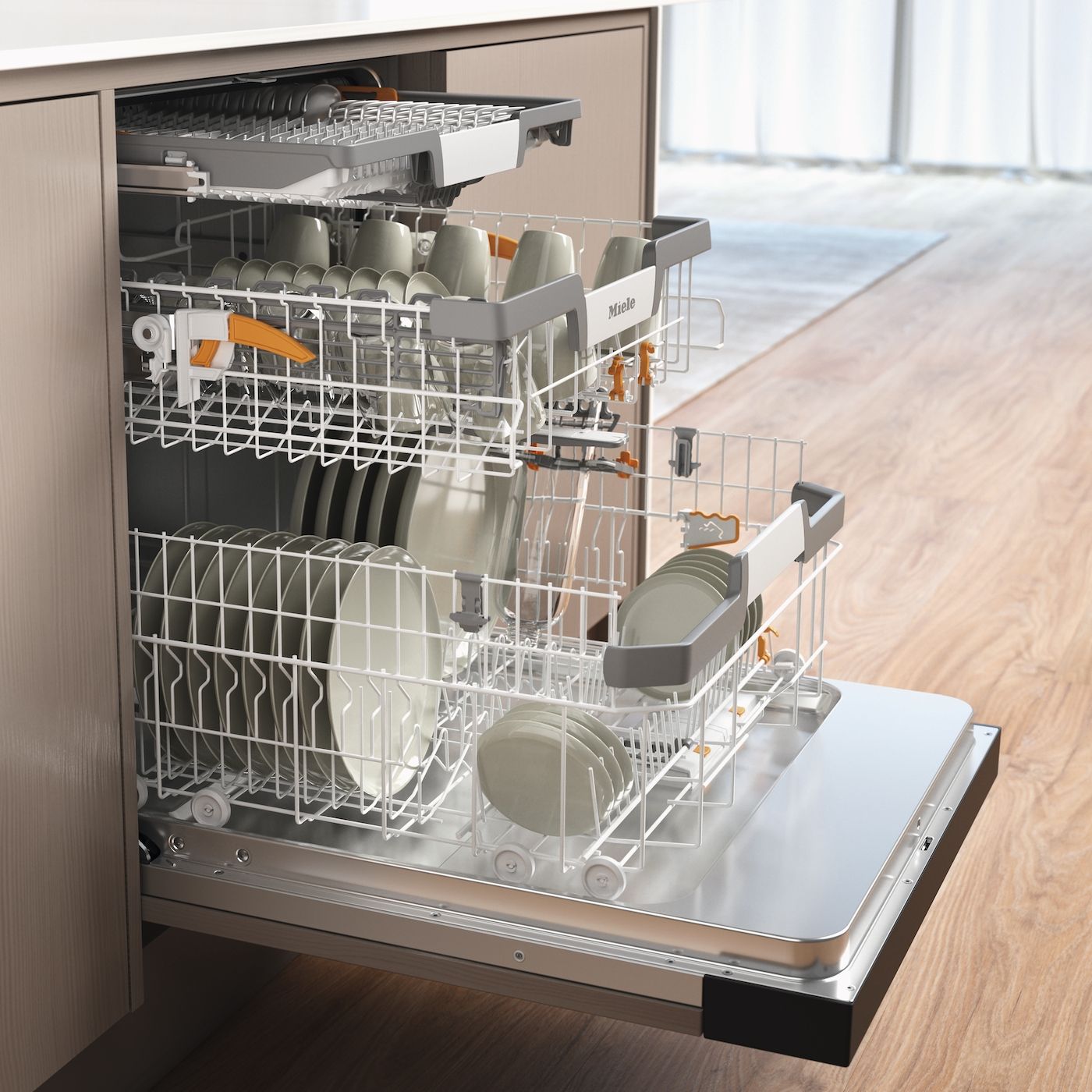 Miele Geschirrspülautomat G 7210 SCi/integriert/Obsidianschwarz