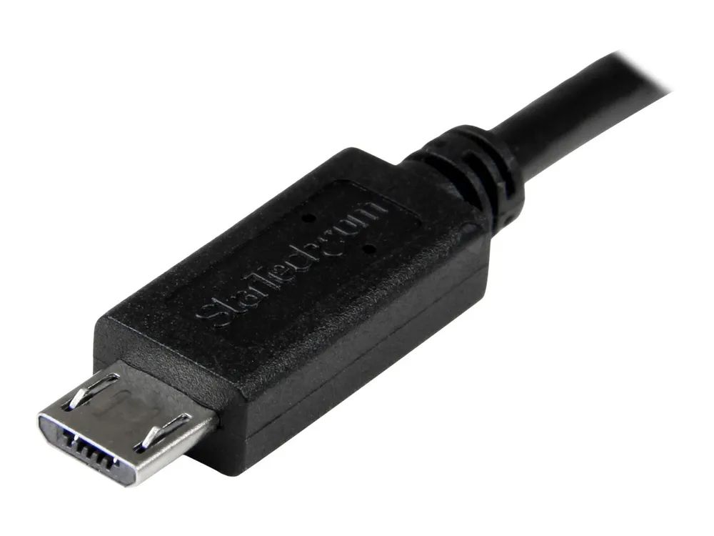 StarTech.com 20cm USB OTG Kabel - Micro USB auf Micro USB - USB OTG Adapterkabel - St/St - USB-Kabel - Micro-USB Typ B (M)