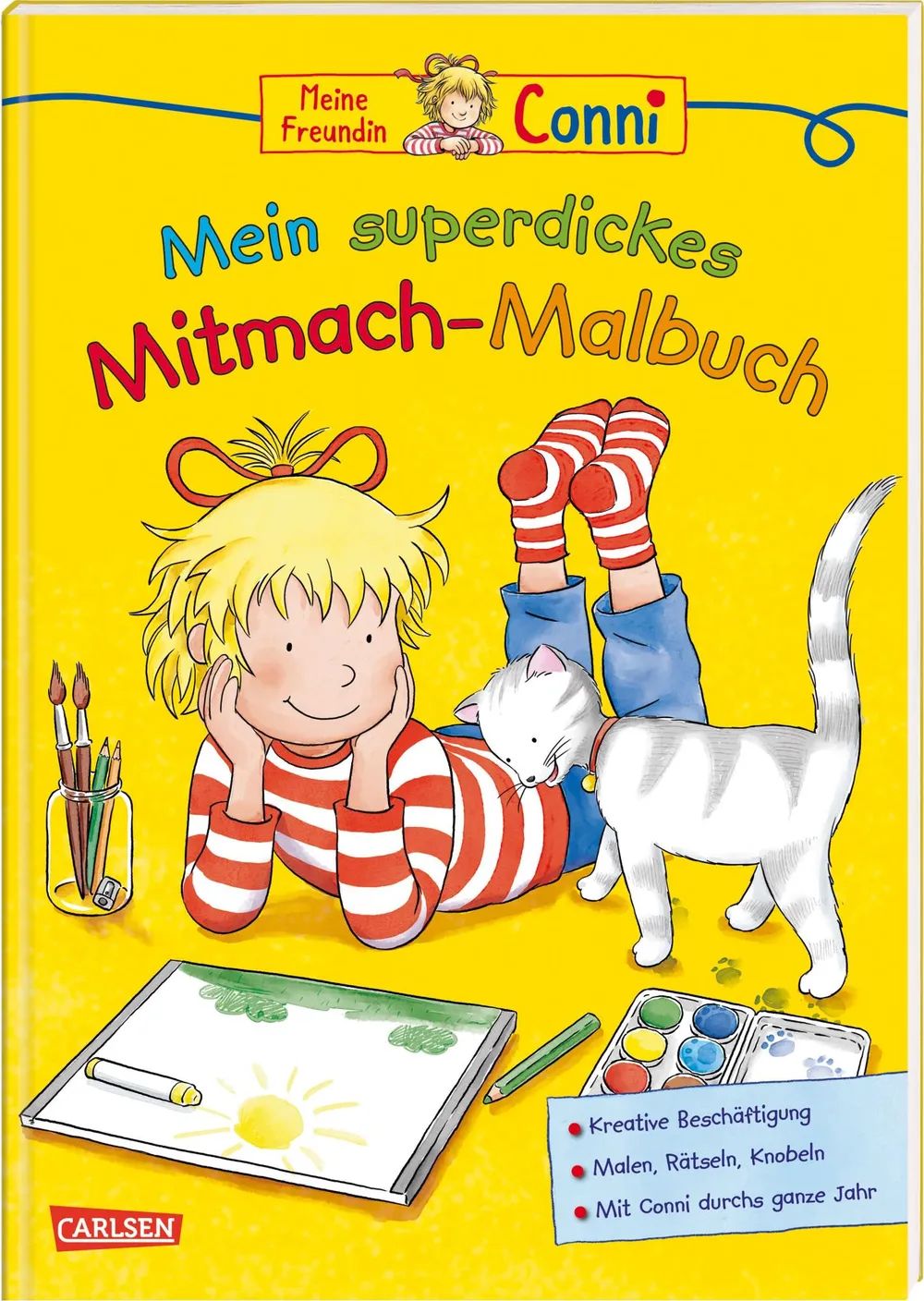 Carlsen Verlag GmbH Conni Gelbe Reihe 33: Mitmach-Malbuch