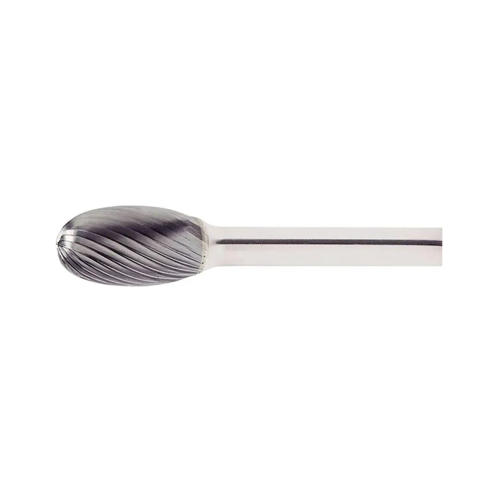 LUKAS HM-Frässtift Form E Tropfen Kopf ø 3 mm Länge 7 mm Zahnung 3