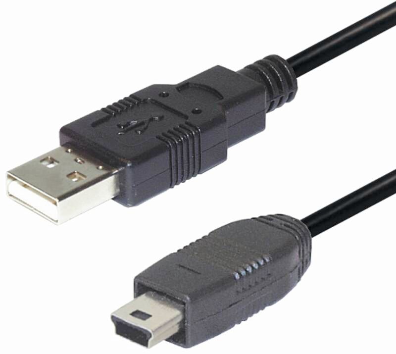 Transmedia C 158-1 L USB-A auf USB-Amini.1m