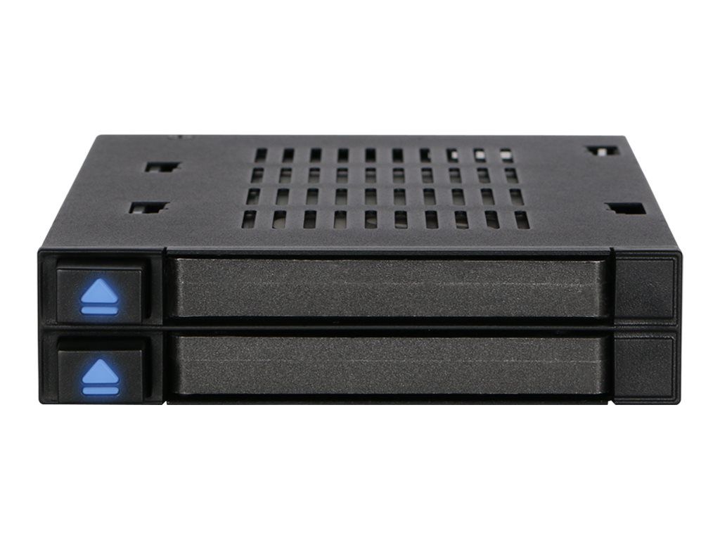 Icy Dock flexiDOCK MB522SP-B - Gehäuse für Speicherlaufwerke - 2.5" (6.4 cm)