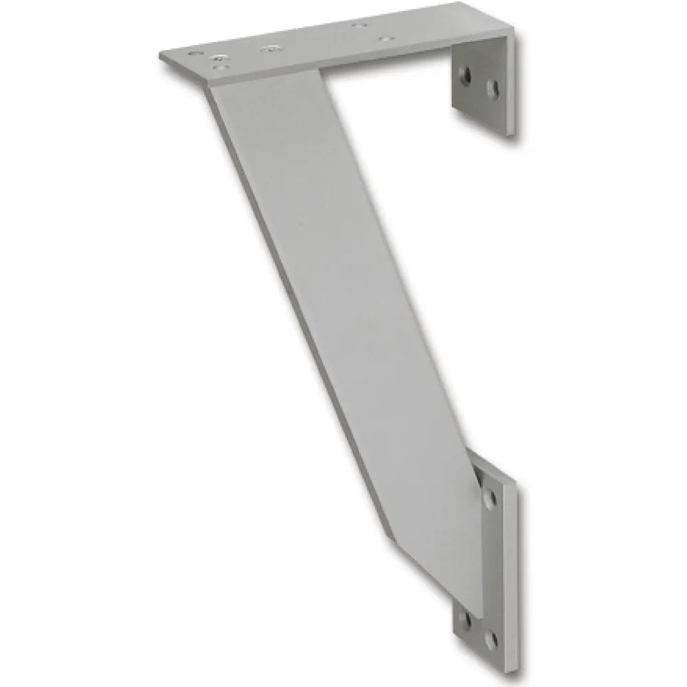 Fritz Strate GmbH & Co. KG Metallwaren Konsole RAB schräg 50 x 10 mm, Höhe 322,5 mm, Tiefe 154 mm, Aluminium eloxiert