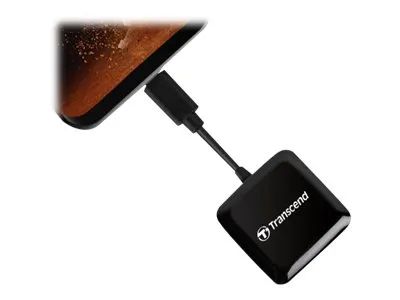 Transcend RDC3 - Kartenleser (microSD, microSDHC UHS-I, microSDXC UHS-I, SD, SDHC UHS-I, SDXC UHS-I)