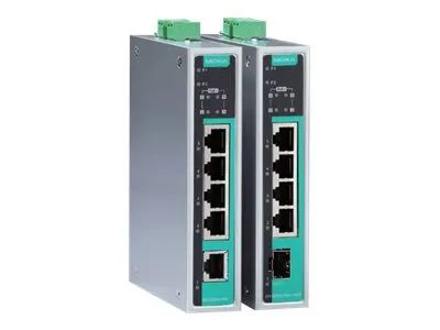 Moxa EDS-G205A-4POE-T - Switch - unmanaged - 4 x 10/100/1000 (PoE+)