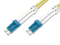DIGITUS LWL Singlemode Patchkabel, LC (APC) / LC