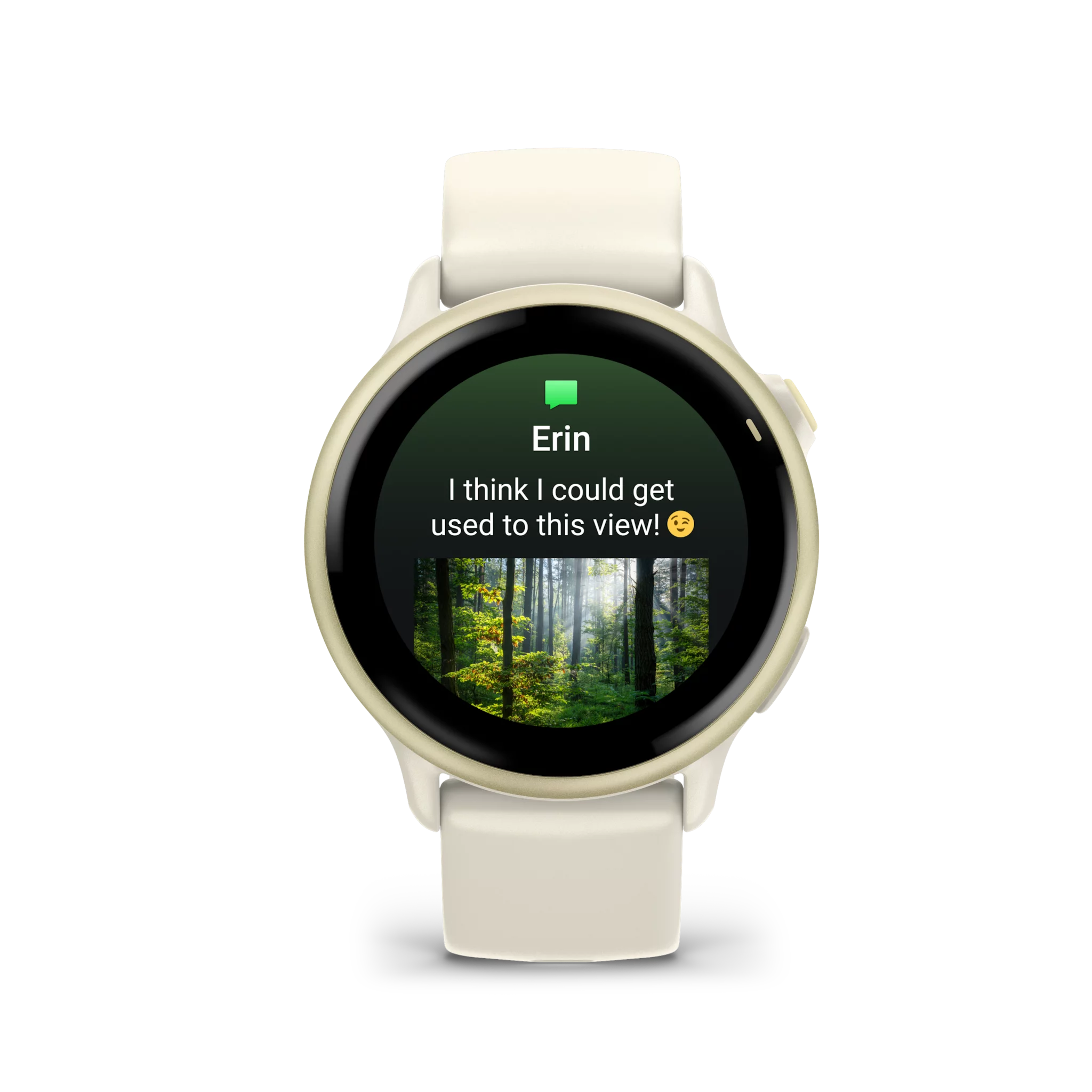 Garmin vívoactive 6 Bone/Lunargold