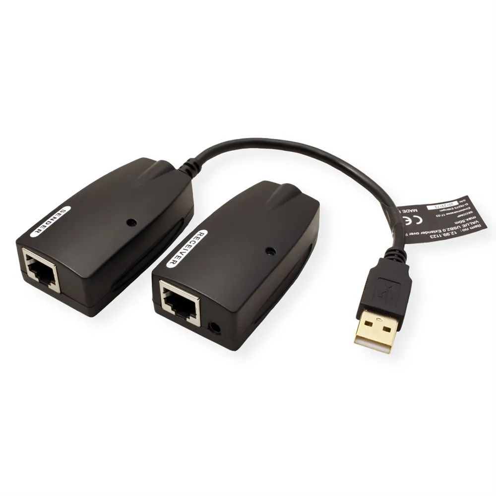 VALUE USB 2.0 Verlängerung über RJ45, max. 50m