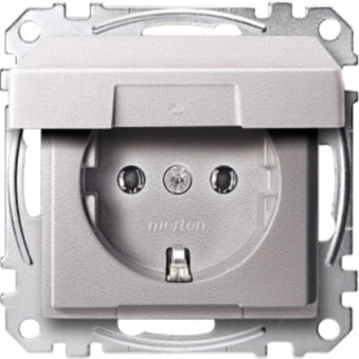 Merten SCHUKO-STD+KL TPM ALU / MERTEN MEG2311-0460 SYS.M MEG2311-0460