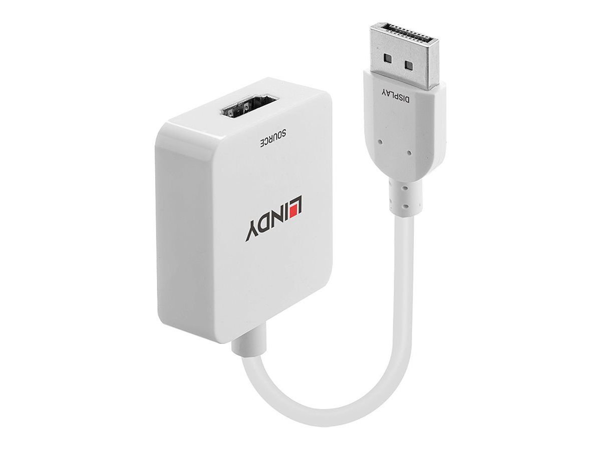 Lindy Video- / Audiokabel - HDMI, Gleichstromstecker 3,5 x 1,35 mm weiblich zu DisplayPort männlich