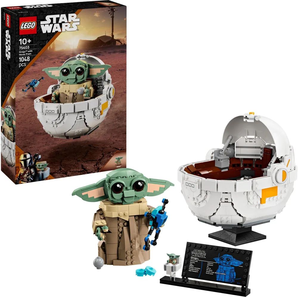 LEGO Star Wars Grogu in seiner Repulsorwiege 75403