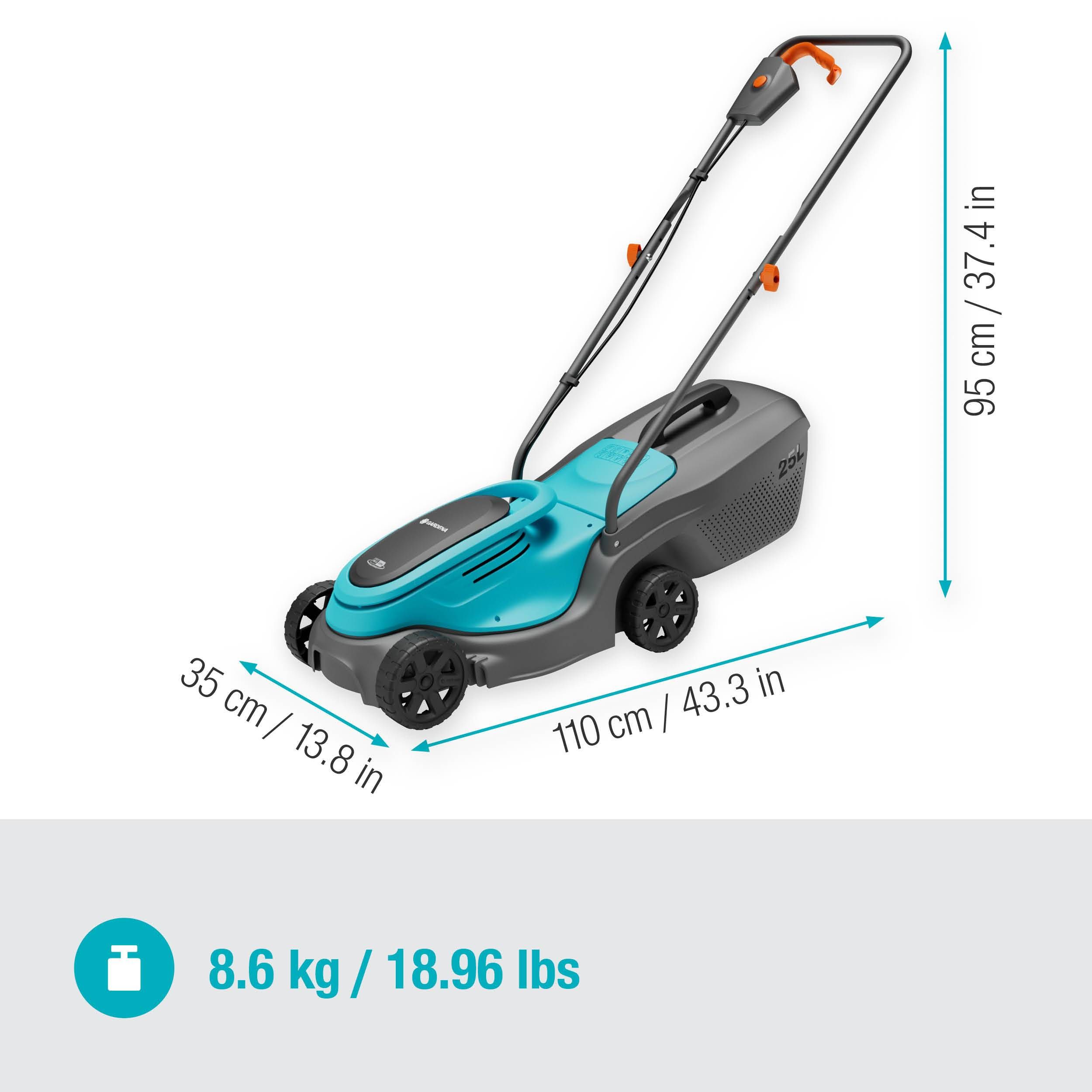 Gardena Akku-Rasenmäher PowerMax 30/18V P4A Ready-To-Use Set Open-Box
