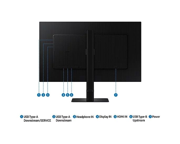 Samsung ViewFinity S8 S27D800EAU - S80D Series - LED-Monitor - 68 cm (27")