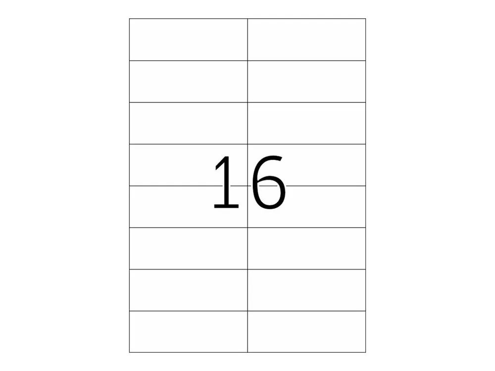 HERMA Premium - Papier - matt - permanent selbstklebend - weiß - 105 x 37 mm 3200 Etikett(en) (200 Bogen x 16)