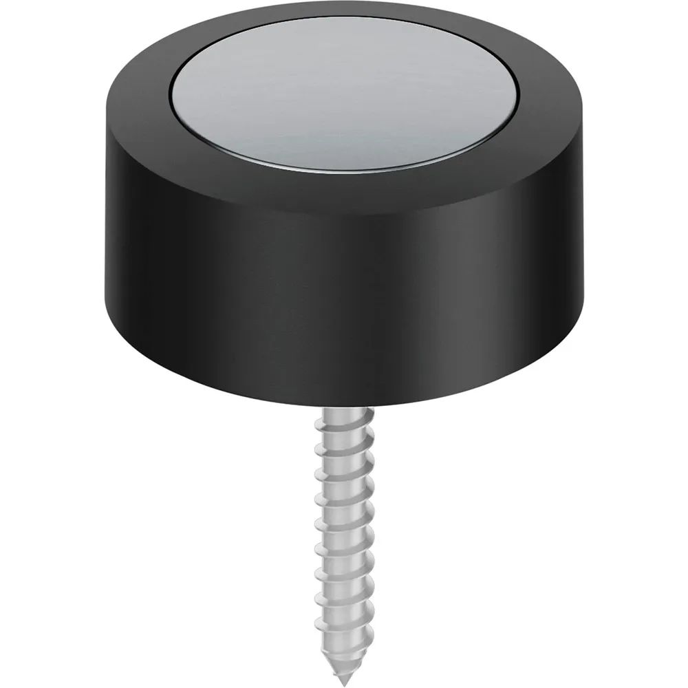 FSB Bodentürpuffer 38 3878 ø 48 mm, Höhe 24 mm, Edelstahl matt