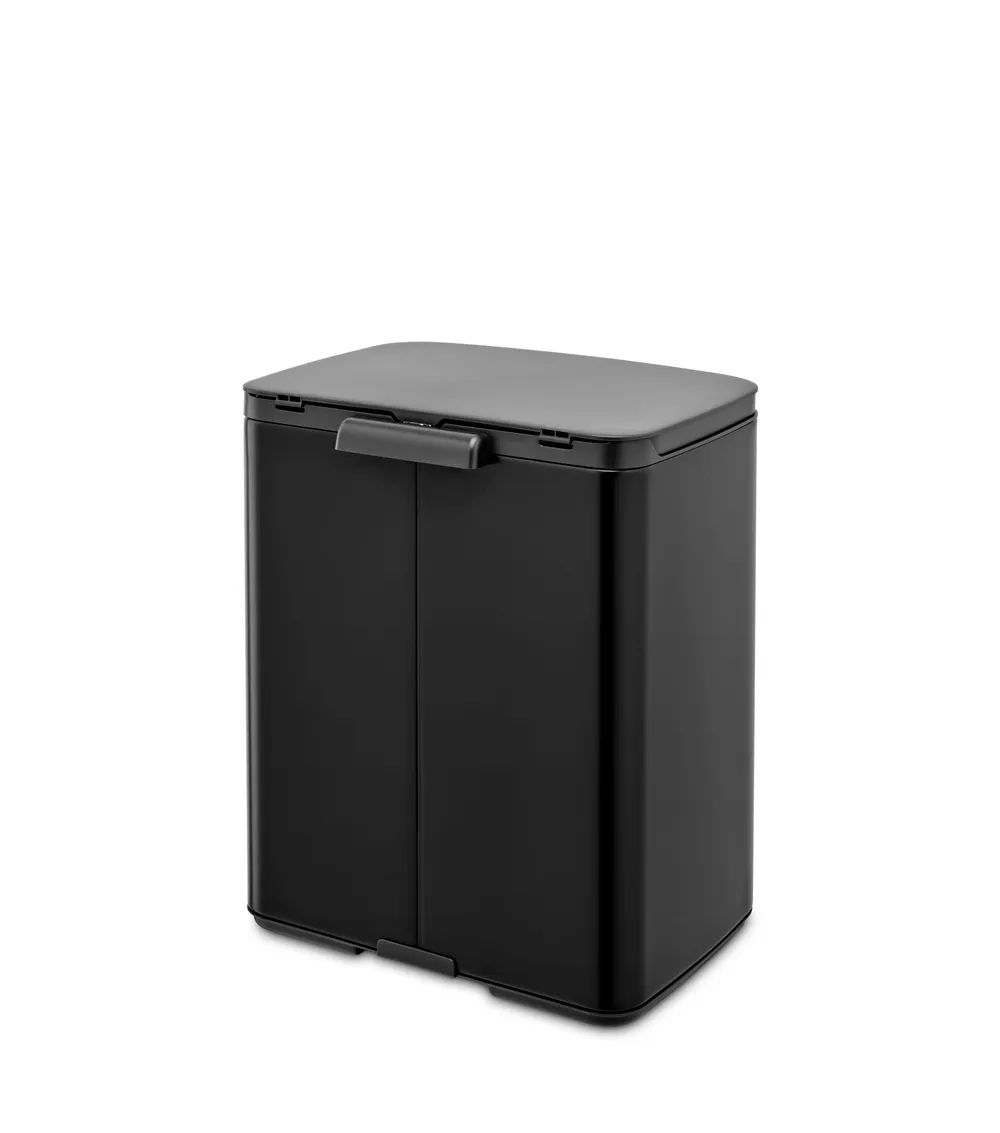 Brabantia Bo Mülleimer, 12L - Matt Black