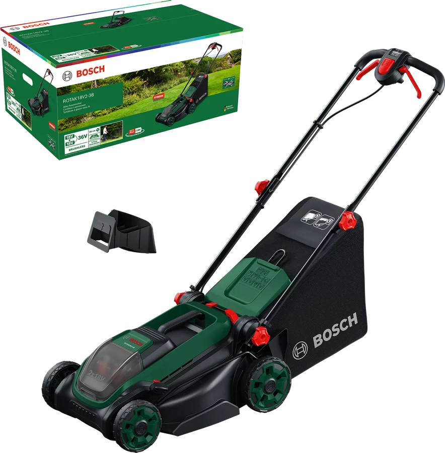 Bosch Rotak 18V2-38 Akku-Rasenmäher solo