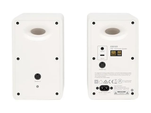 Edifier M60 - Lautsprecher - für PC - 2.0-Kanal - kabellos - Bluetooth - App-gesteuert - USB - 66 Watt (Gesamt)