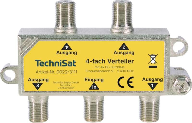 Technisat 4-Wege Verteiler 4x DC