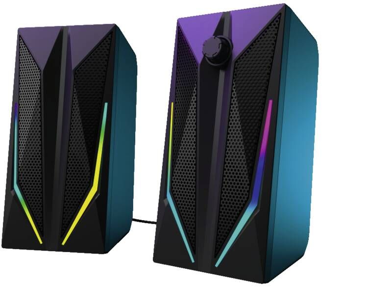 uRage PC-Lautsprechersystem 186093 PC-Lautsprecher BLAST-R 2