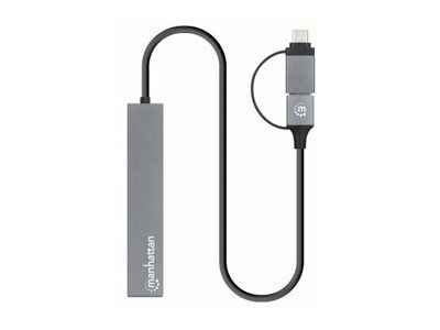 Manhattan Hub - 4 x USB 3.2 Gen 1 - Desktop