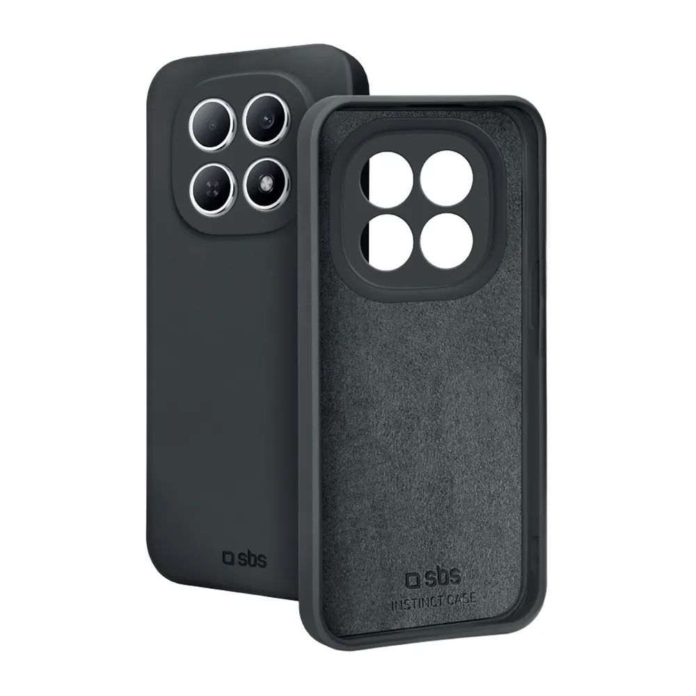 SBS INSTINCT Cover für Xiaomi REDMI NOTE 15 4G, schwarz