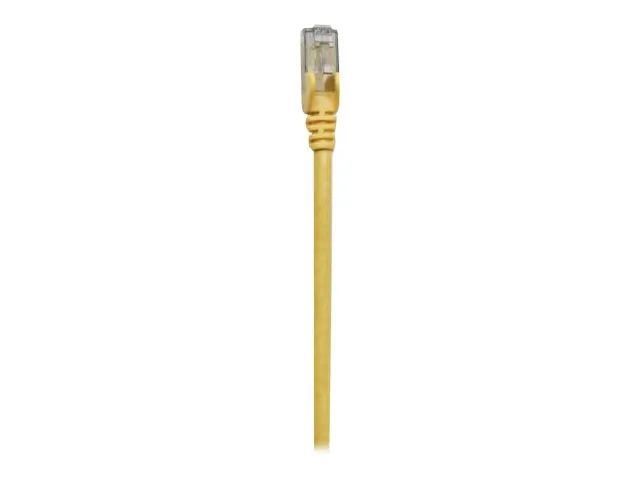 Intellinet Network Patch Cable, Cat6, 2m, Yellow, CCA, U/UTP, PVC, RJ45, Gold Plated Contacts, Snagless, Booted, Lifetime Warranty, Polybag - Patch-Kabel - RJ-45 (M)