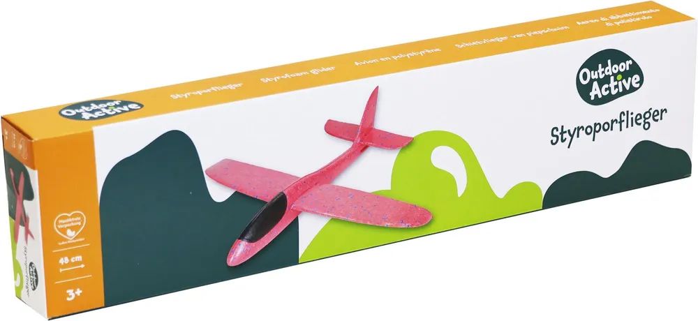 VEDES Großhandel GmbH - Ware OA Styroporflieger, rot