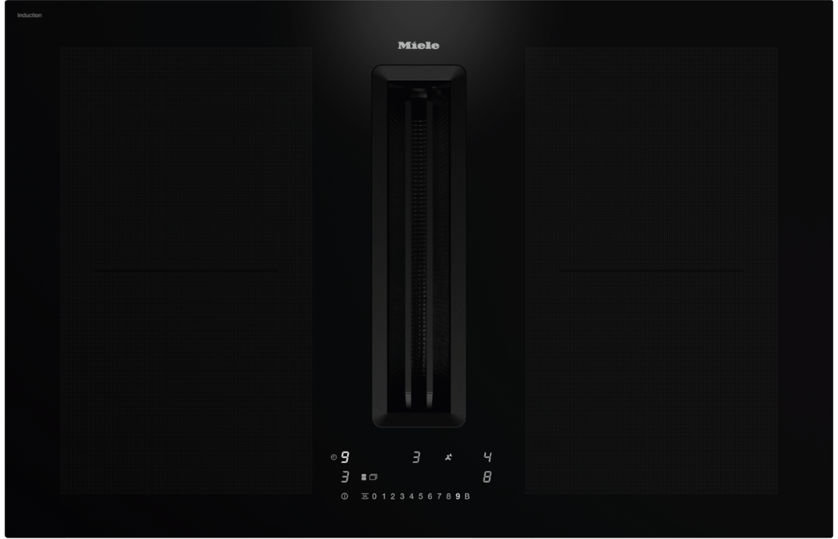 Miele Induktionskochfeld mit integr. Wrasenabzug KMDA 7676 FL-A