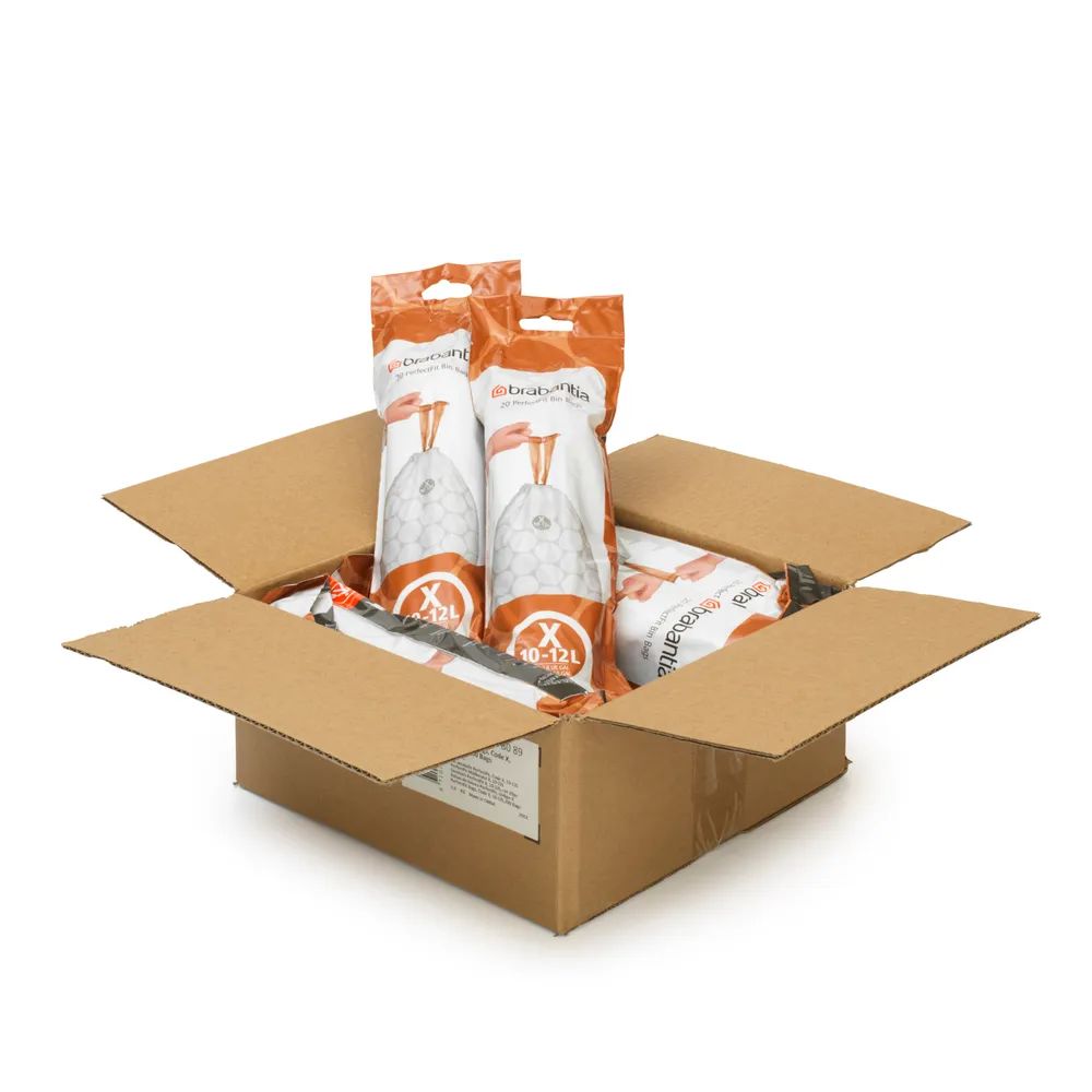 Brabantia PerfectFit Müllbeutel X, 10-12L - White