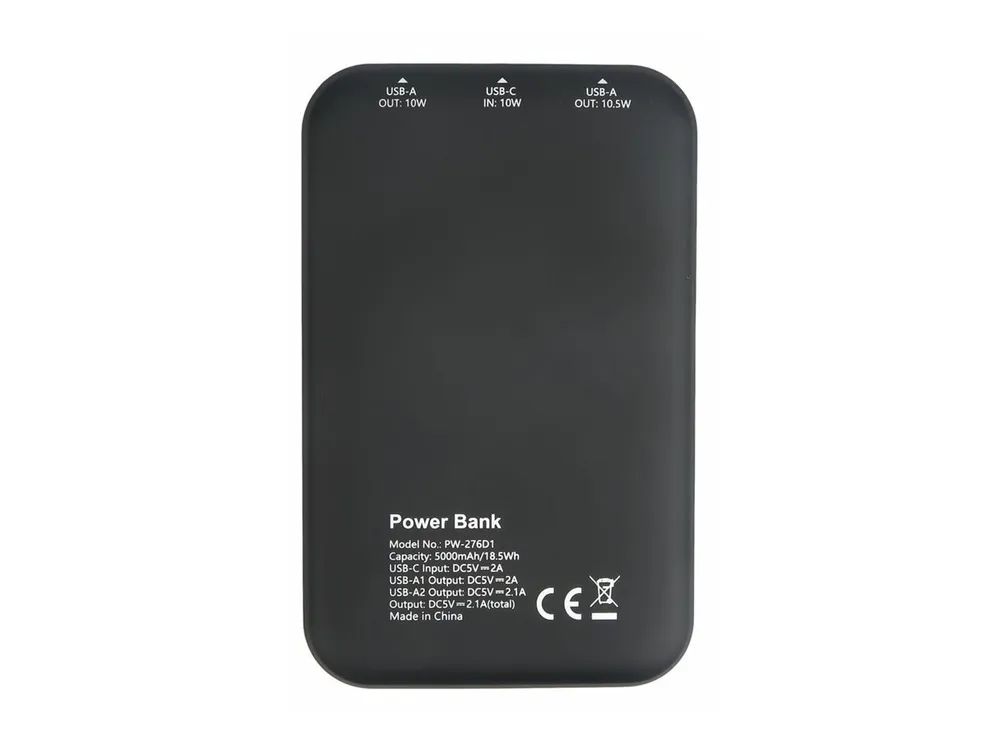 eSTUFF INFINITE - Powerbank - 5000 mAh - 18.5 Wh - 2.1 A - PD, QC 3.0 - 2 Ausgabeanschlussstellen (USB Typ A)