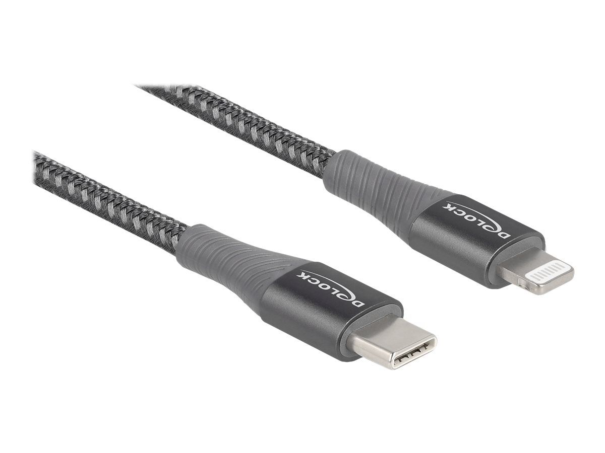 Delock Lightning-Kabel - 24 pin USB-C männlich zu Lightning männlich