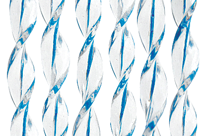 Arisol Kordelvorhang SARA blau 60 x 190 cm