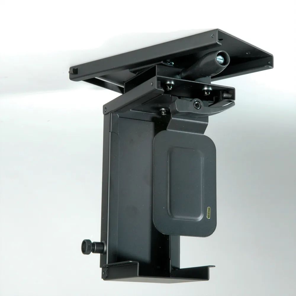 ROLINE Mini-PC-Halterung ausziehbar, drehbar, schwarz