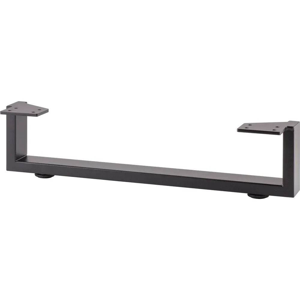SIMAUSROM Möbelkufe Regular 400 x 120 mm Stahl schwarz pulverbeschichtet