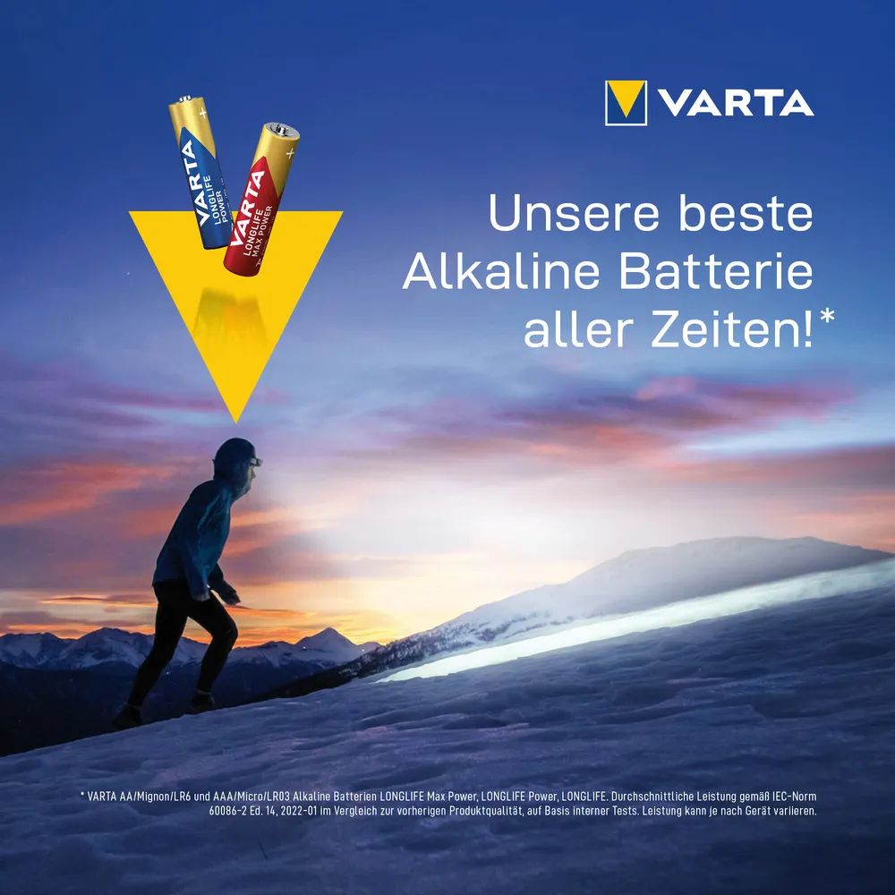 VARTA LONGLIFE Power AAA Pack 20