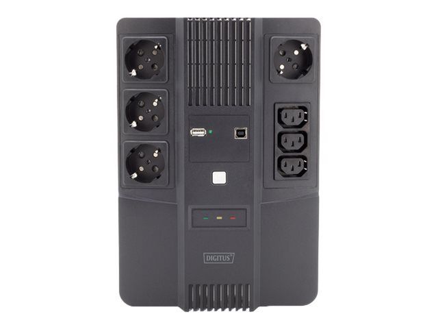 DIGITUS All-in-One USV, 600VA/360W, LED