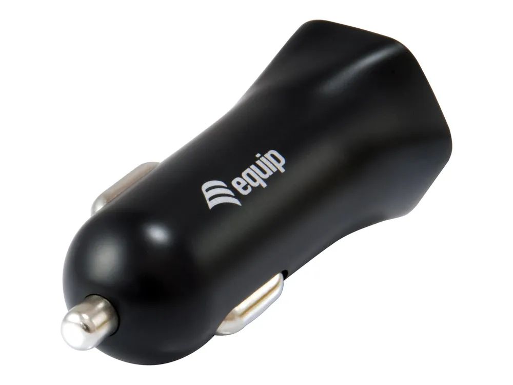 Equip Life - Auto-Netzteil - 12 Watt - 2.4 A - 2 Ausgabeanschlussstellen (USB)