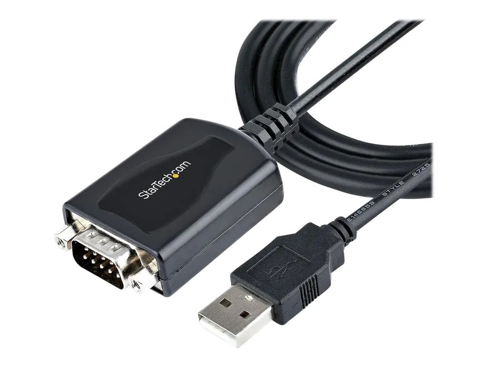 StarTech.com 1m USB auf RS232 Adapter mit COM Speicherung, DB9 zu USB