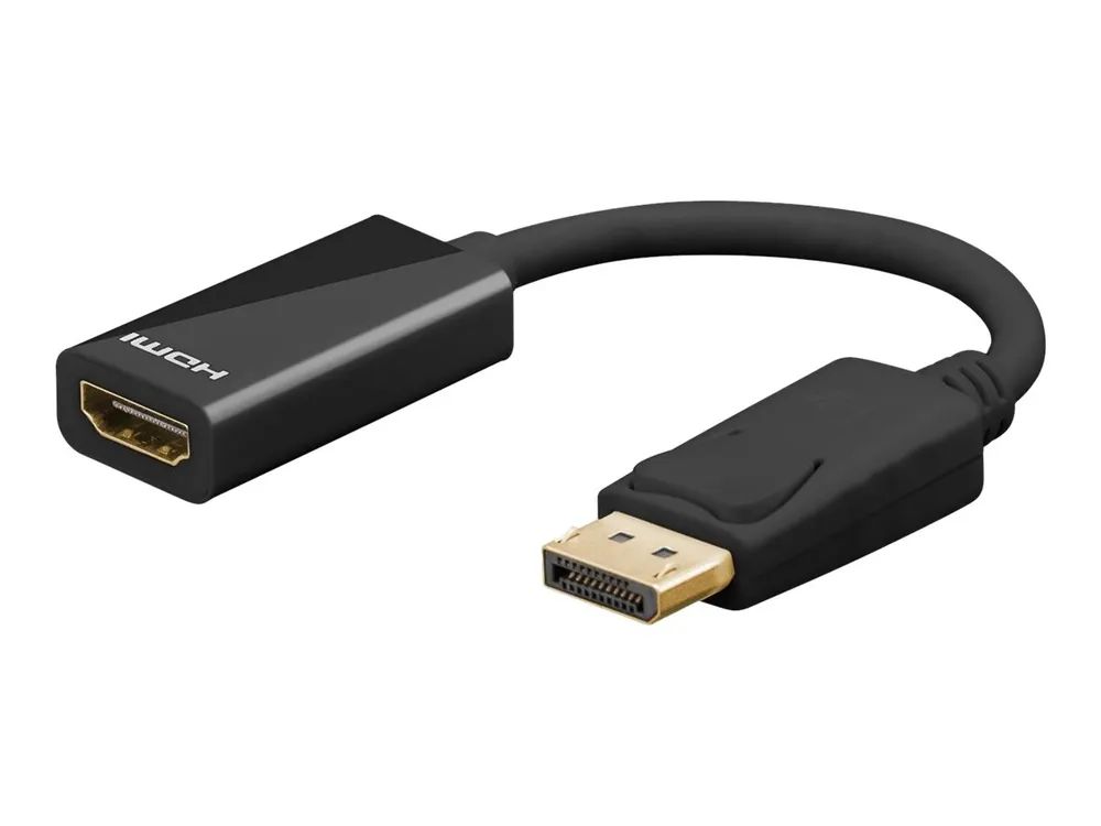 Goobay DisplayPort-Adapter - DisplayPort männlich zu HDMI weiblich