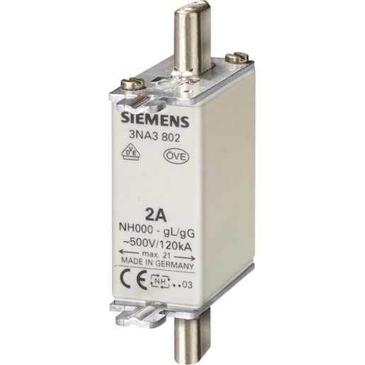 Siemens NH-SICH.GR.000 125A GG 400V / SIEMEN 3NA3832-8