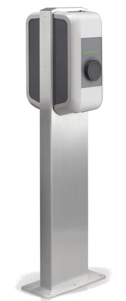 KEBA Standsäule - Edelstahl (doppelt)