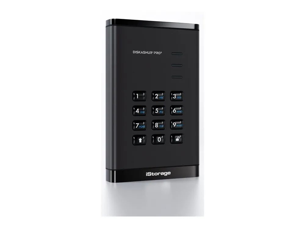 iStorage diskAshur PRO³ - SSD - verschlüsselt - 4 TB - extern (tragbar)