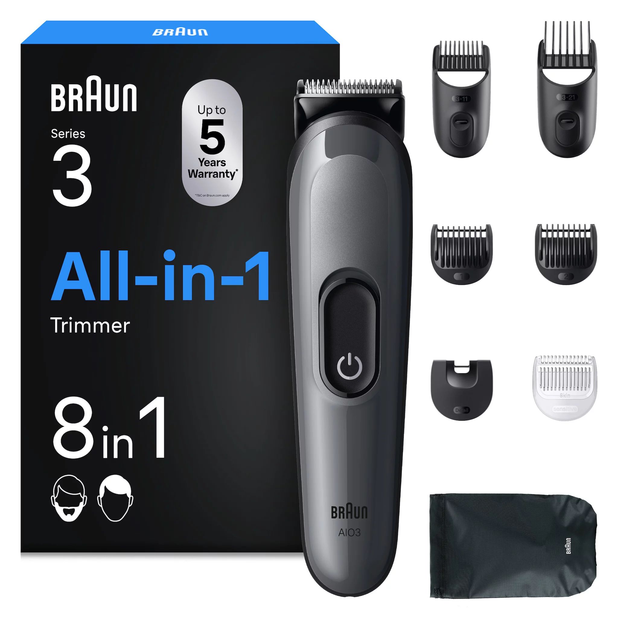 Braun Series 3 All-In-One Style Kit AIO3540