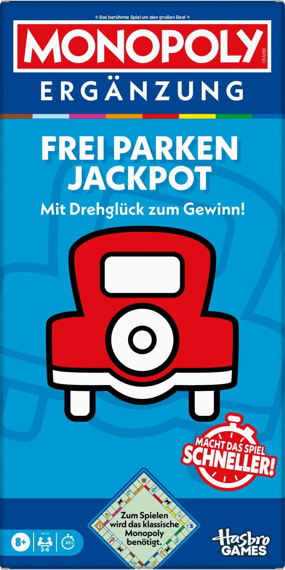 Hasbro European Trading B.V. Monopoly Ergänzung: Frei Parken Jackpot
