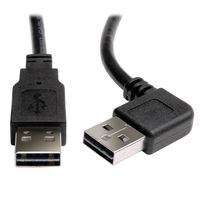 Eaton Universal Reversible USB 2.0 Cable Right/Left-Angle A to M/M