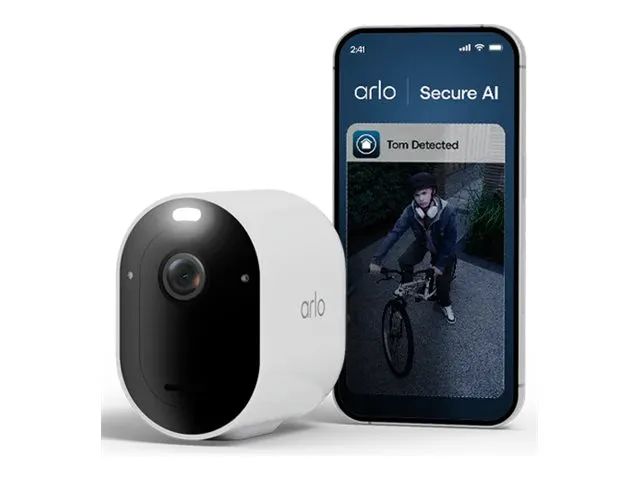 ARLO Pro 6 - 2025 Edition - Netzwerk-Überwachungskamera - Außenbereich, Innenbereich - wetterfest - Farbe (Tag&Nacht)