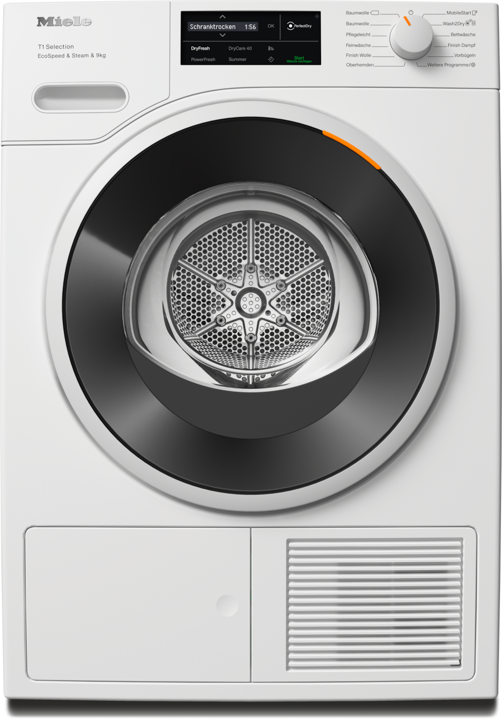 Miele Wärmepumpen-Trockner TSL783 WP EcoSpeed&Steam&9kg