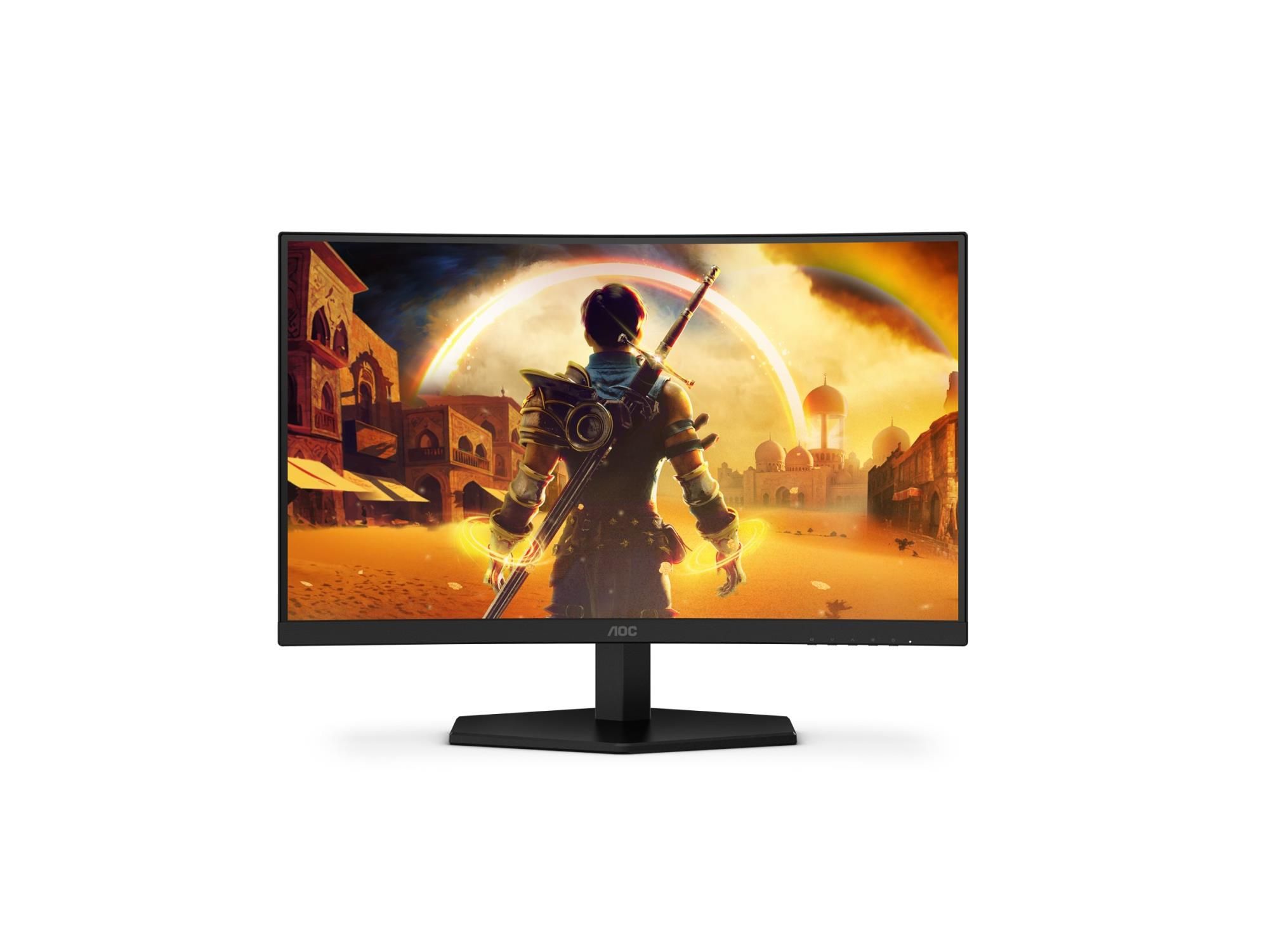 AOC Gaming C24G42E - LED-Monitor - Gaming - gebogen - 61 cm (24")