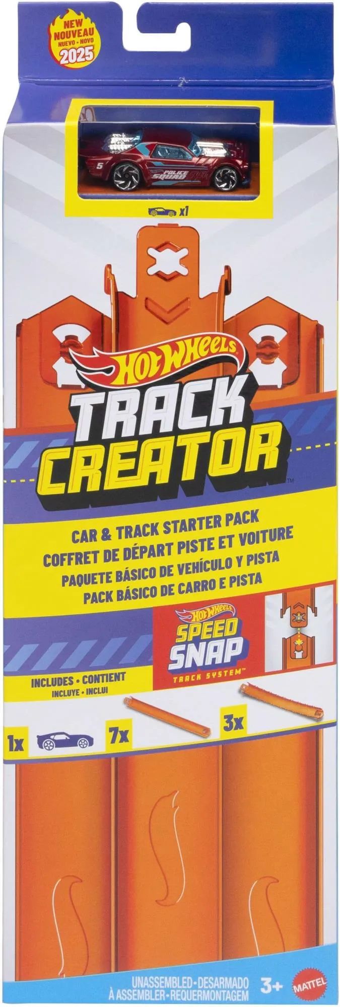 Mattel GmbH HW Track Creator Starterset Auto